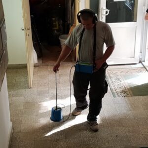 Ultrahangos csőtörés keresés a Csőtörésprofi szakértőivel